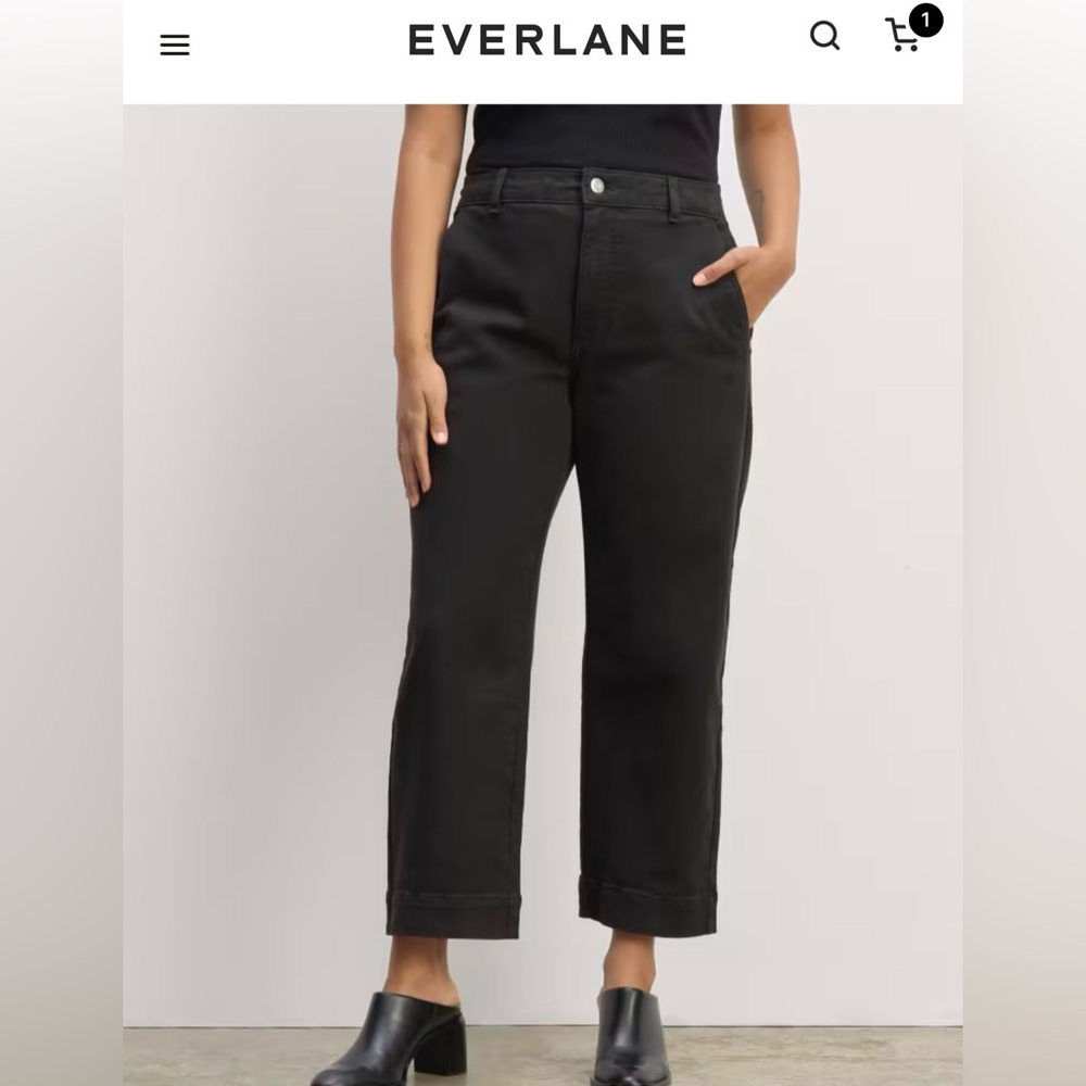 Everlane Straight Leg Pants